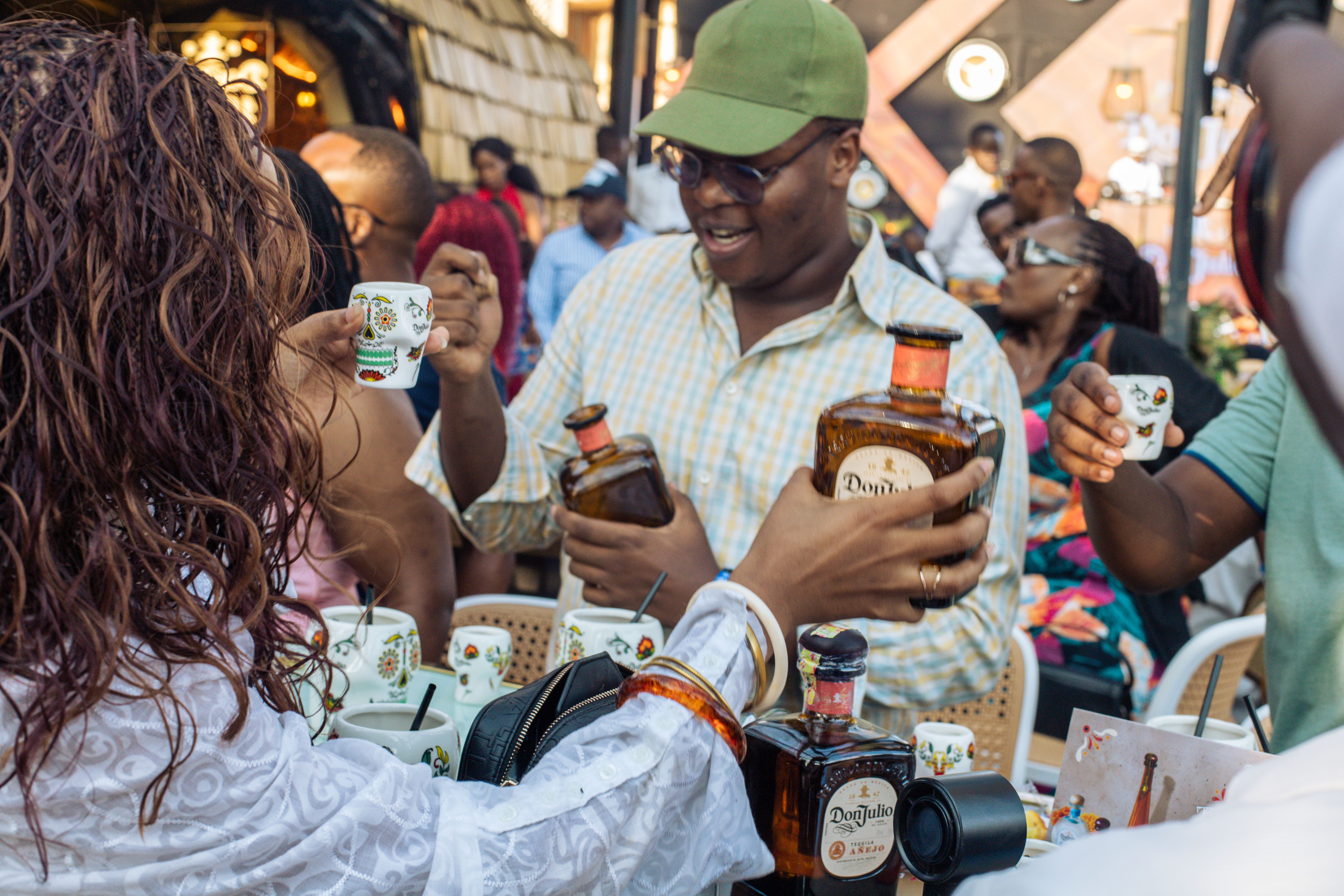 Guests are encouraged to come with friends and dress for the occasion, with the experience built around Don Julio